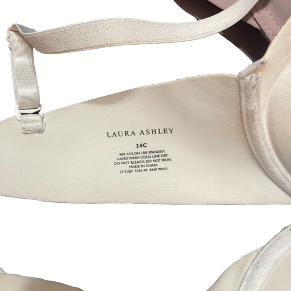 Laura Ashley Bra Set 34C - Picture 2 of 2